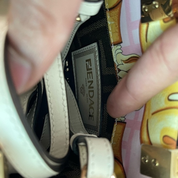 Authentic Fendi x Versace ‘ Fendace ‘ mini sunshine shopper - Picture 7 of 8